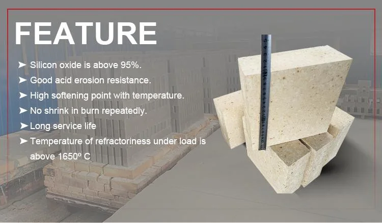 High Quality Silicon Carbide Firebrick Custom Silica Refractory Fire Bricks for Metallurgical Furnace